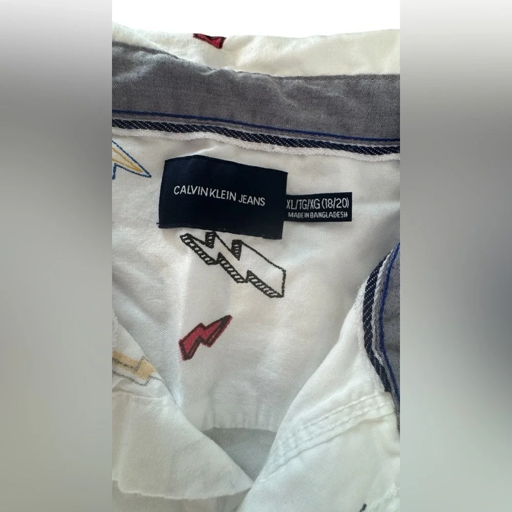 Calvin Klein Jeans Boys Button Down Shirt